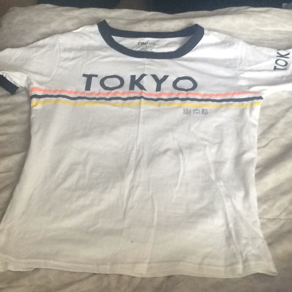tokyo 3 stripe shirt